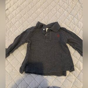 Ralph Lauren Dark Gray Kids Polo Shirt 12m